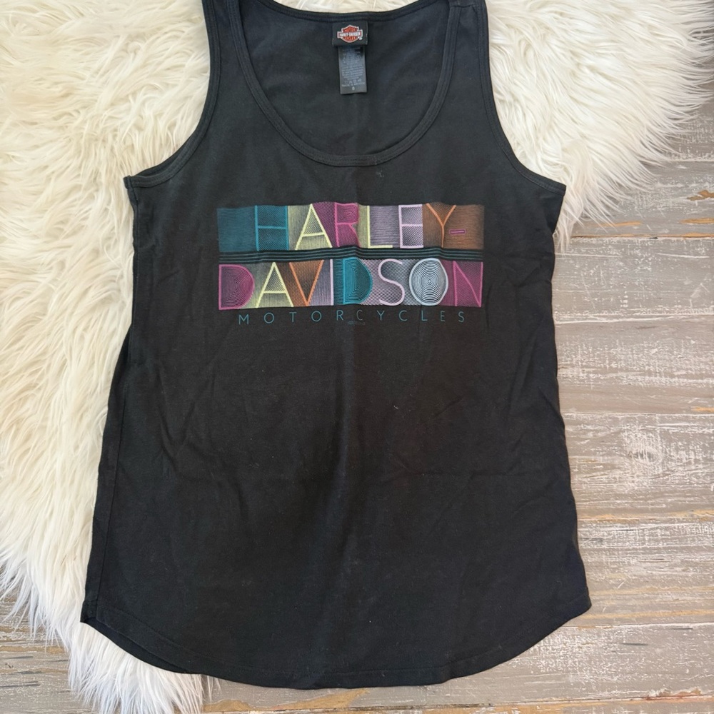 Harley-Davidson Black Tank Top Kauai Hawaii